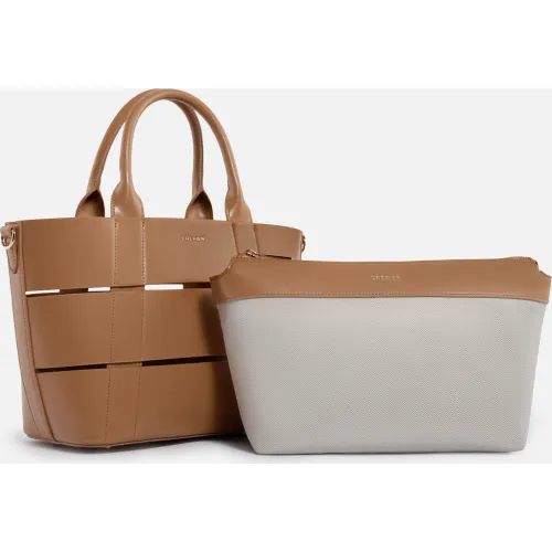 CREPIER Bolso Mujer Satchel Ayse Mediano