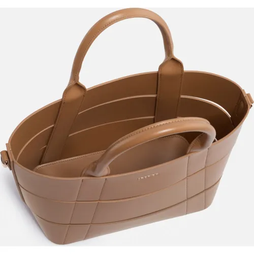 CREPIER Bolso Mujer Satchel Ayse Mediano