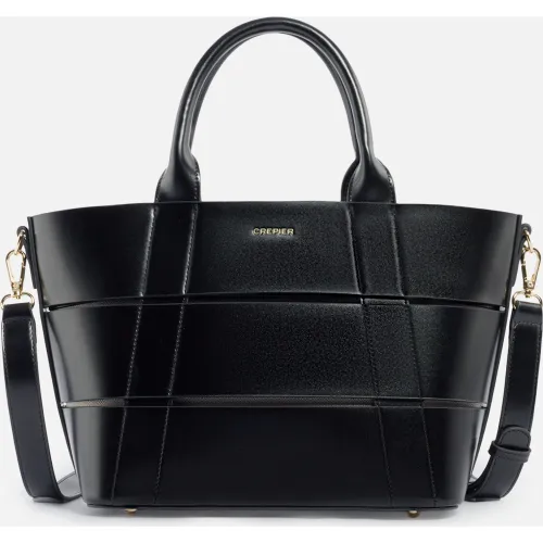 CREPIER Negro de Mujer modelo Bolso Mujer Satchel Ayse Mediano mujer 2025090602521889435  