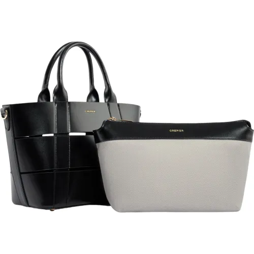 CREPIER Bolso Mujer Satchel Ayse Mediano