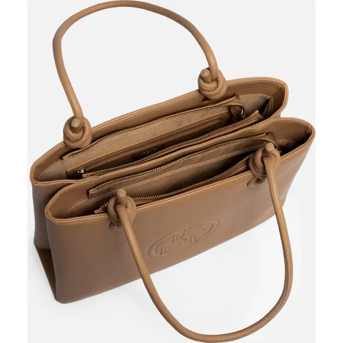CREPIER Bolso Mujer Satchel Delfi Grande