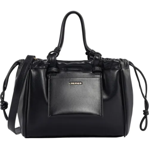 CREPIER Negro de Mujer modelo Bolso Mujer Satchel Erea Chico mujer 2025090602521889483  