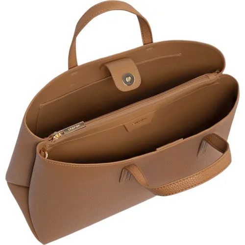 CREPIER Bolso Mujer Satchel Lujan Grande