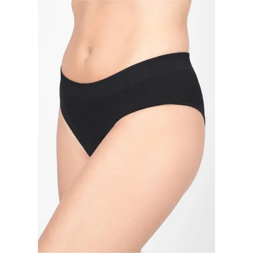 Calzon Kayser Pantaleta Mujer Microfibra color negro | Platanitos