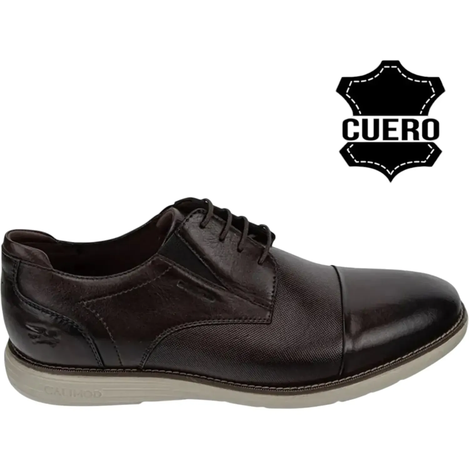 Zapato Calimod Casual Hombre 1cyu00 color dark brown | Platanitos