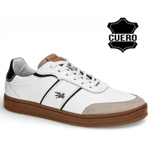 Calimod Blanco de Hombre modelo Zapatilla Casual Hombre 1uis00 blancos textiles hombre 2025090817124880729 Textil Caucho