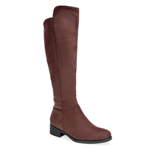 Platanitos Marron de Mujer modelo Bota Dama Blf Tirsa marrones textiles mujer 2025090911132736443 Textil Sintético