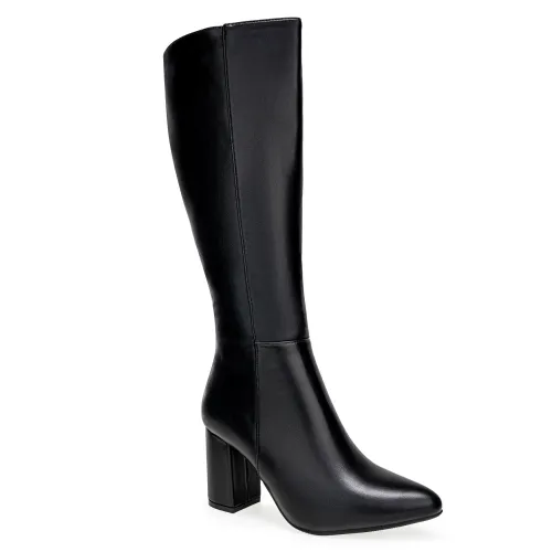 Platanitos Negro de Mujer modelo Bota Dama Bv 2a27-1 negros sintéticos mujer 2025090911132736533 Sintético Sintético