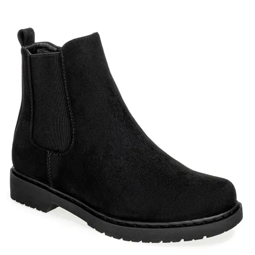 Platanitos Negro de Mujer modelo Botin Dama Btf Bruna negros sintéticos mujer 2025090911132736623 Sintético Sintético