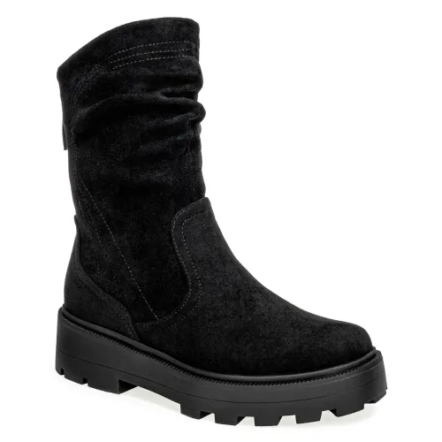 Platanitos Negro de Mujer modelo Botin Dama Bt Julia negros textiles mujer 2025090911132736695 Textil Sintético