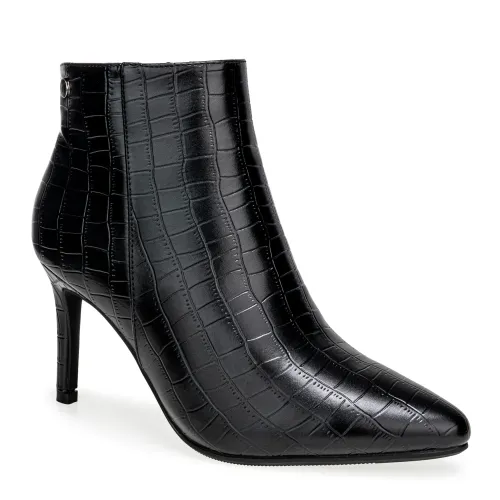 Platanitos Negro de Mujer modelo Botin Dama Btv Rosy negros sintéticos mujer 2025090911132736821 Sintético Sintético