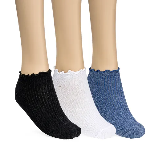 LIMONI  de Mujer modelo Set X 3 Prs Medias Tobilleras Dama Margo mujer 2025090915452416975  