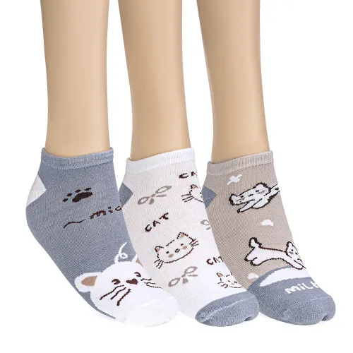 LIMONI  de Mujer modelo Set X 3 Prs Medias Tobilleras Dama Nikita mujer 2025090915452416981  