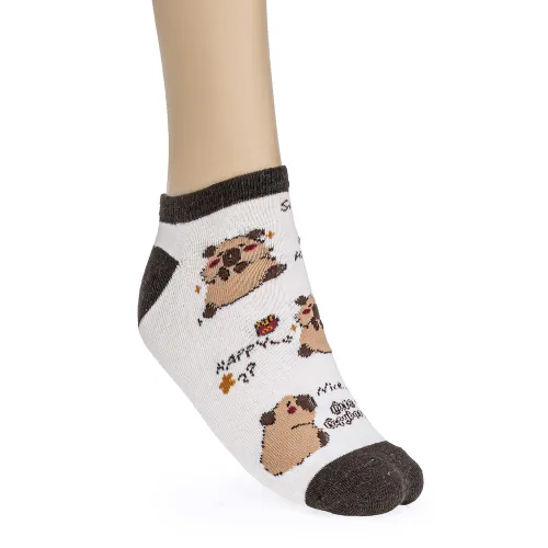 LIMONI Set X 3 Prs Medias Tobilleras Dama Tom