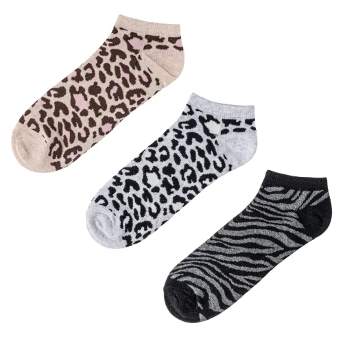 LIMONI  de Mujer modelo Set X 3 Prs Medias Tobilleras Dama Tigry mujer 2025090915452416993  