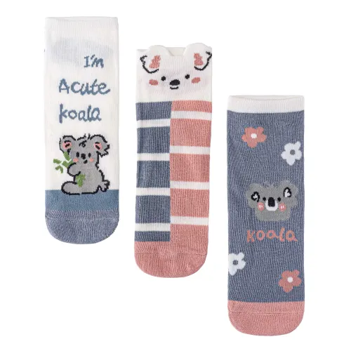 LIMONI Set X 3 Prs Medias Tobilleras Dama Alice