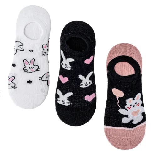 LIMONI  de Mujer modelo Set X 3 Prs Medias Invisibles Dama Buny mujer 2025090915452416999  