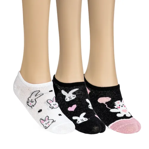 LIMONI  de Mujer modelo Set X 3 Prs Medias Invisibles Dama Buny mujer 2025090915452416999  