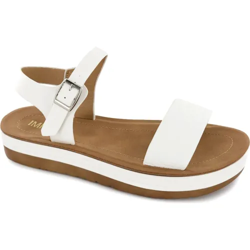 Impuls Blanco de Mujer modelo Sandalias Cuña Mujer Sarai03 blancos sintéticos mujer 2025090921481197941 Sintético PU