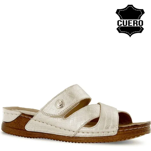 Ecco Dorado de Mujer modelo Sandalias Mujer Patty26   mujer 2025090921481198194 Cuero PU