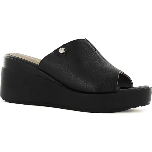 Ecco Negro de Mujer modelo Sandalias Mujer Jaspe08 negros mujer 2025090921481198313 Cuero PU