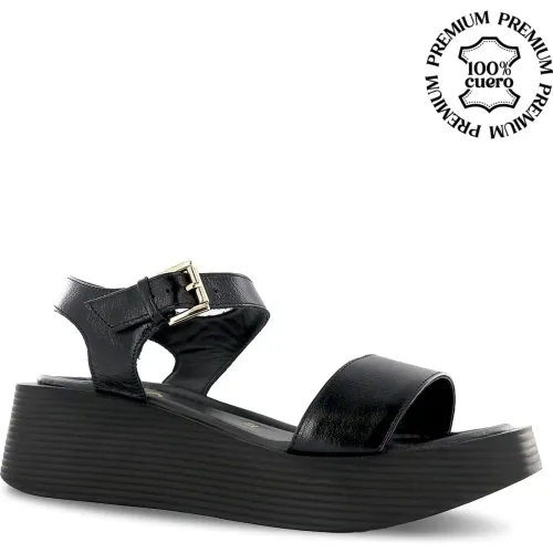 Ecco Negro de Mujer modelo Sandalias Mujer Taxli01 negros mujer 2025090921481198385 Cuero PU