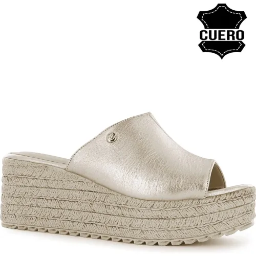 Ecco Dorado de Mujer modelo Sandalias Mujer Mircela02   mujer 2025090921481198533 Cuero PU