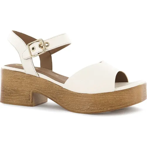 Ecco Marfil de Mujer modelo Sandalias Mujer Dome03 marfiles mujer 2025090921481198673 Cuero PU