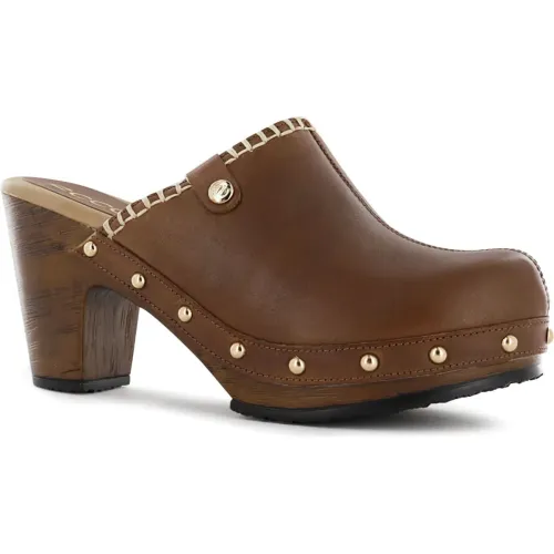 Ecco  de Mujer modelo Zuecos Mujer Selina08 toffees mujer 2025090921481198908 Cuero PU