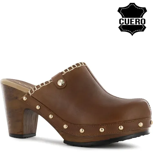 Ecco  de Mujer modelo Zuecos Mujer Selina08 toffees mujer 2025090921481198908 Cuero PU