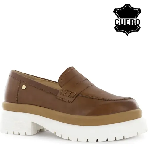 Ecco  de Mujer modelo Mocasines Mujer Olimpia04 toffees mujer 2025090921481198962 Cuero PU