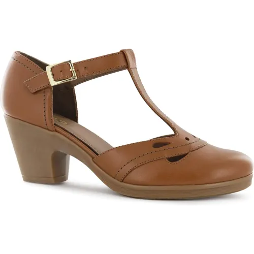 Ecco  de Mujer modelo Zapatos T-Strap Mujer Natalie45 toffees mujer 2025090921481199196 Cuero PU