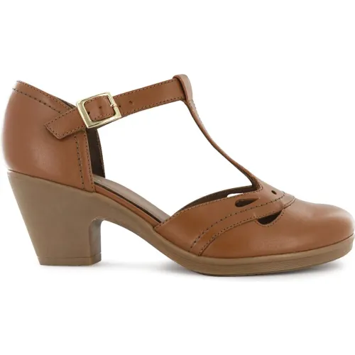 Ecco Zapatos T-Strap Mujer Natalie45