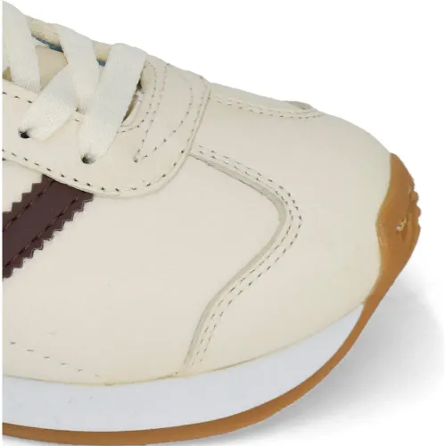 PAR&SS Zapatillas Urbanas De Cuero Unisex Ce25q3-1806