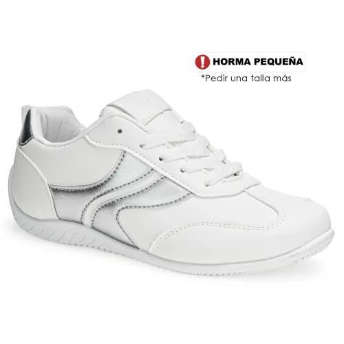 Just4u Blanco de Mujer modelo Zapatilla Dama Z Valet blancos sintéticos mujer 2025091015204282591 Sintético Sintético