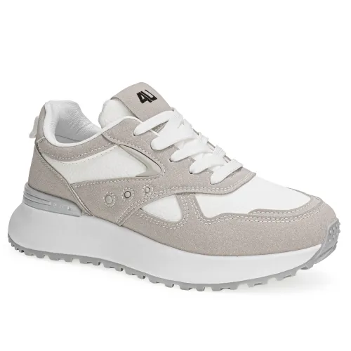 Just4u Blanco de Mujer modelo Zapatilla Dama Z Luna blancos grises sintéticos mujer 2025091015204282663 Sintético Sintético