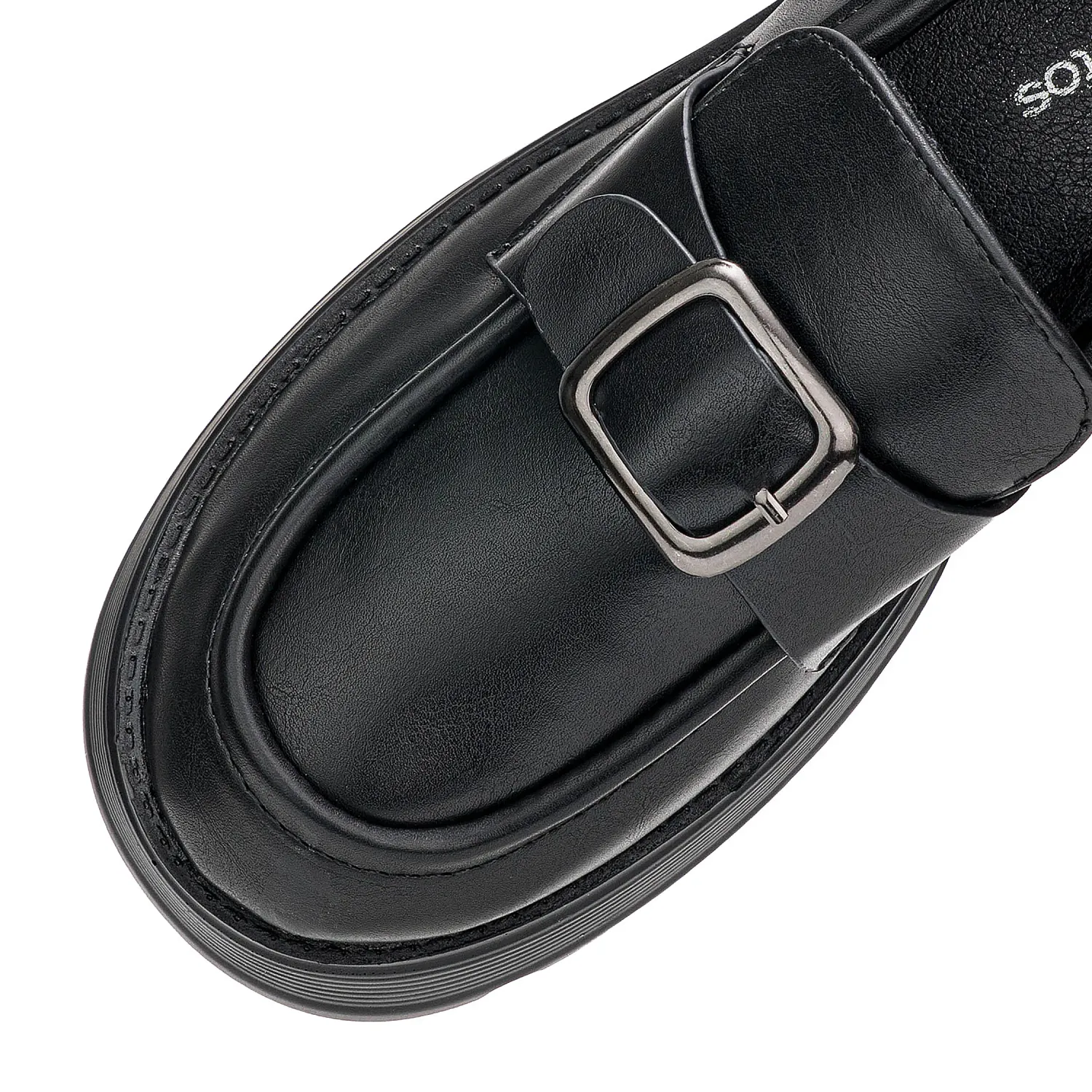 Mocasin Platanitos Dama M Jena color negro | Platanitos