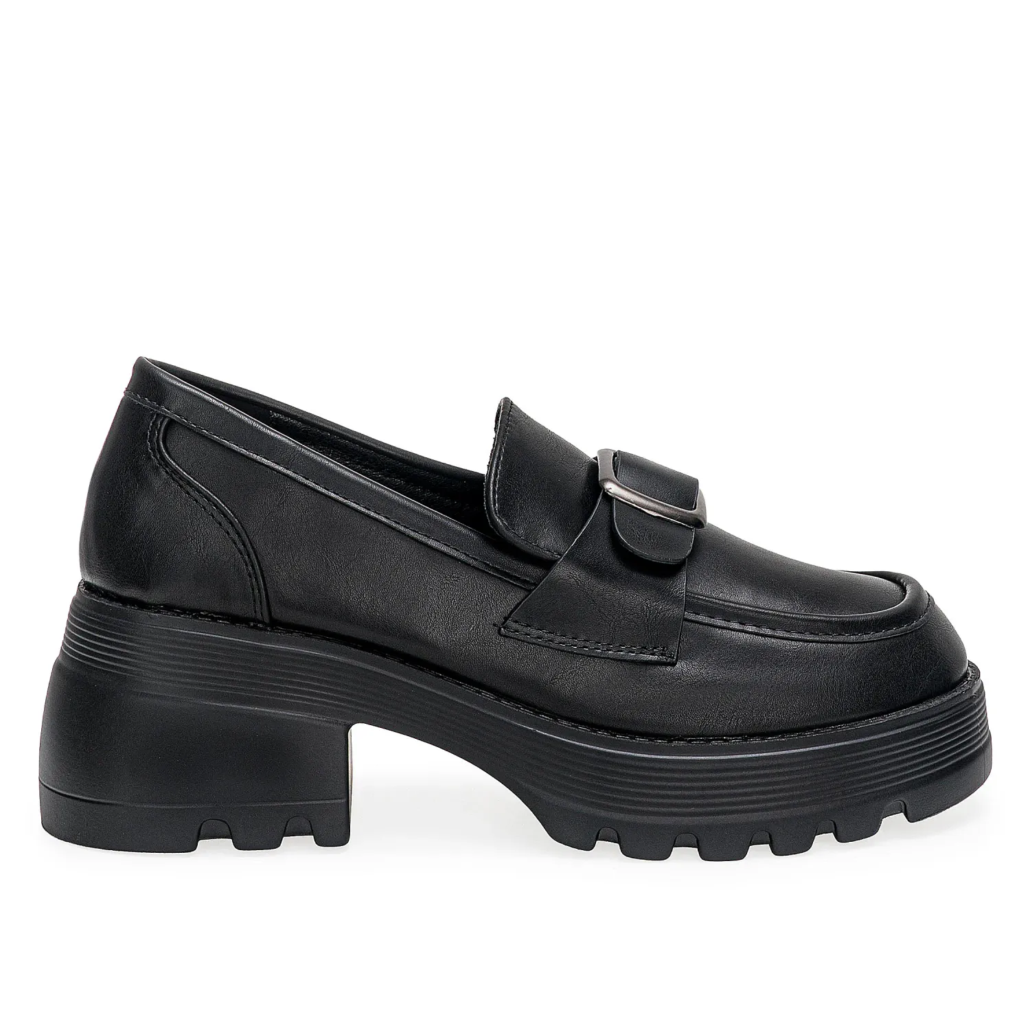 Mocasin Platanitos Dama M Jena color negro | Platanitos