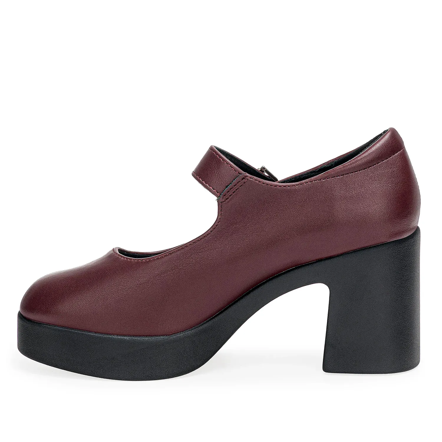 Calzado Platanitos Dama Cp Upal color guinda | Platanitos