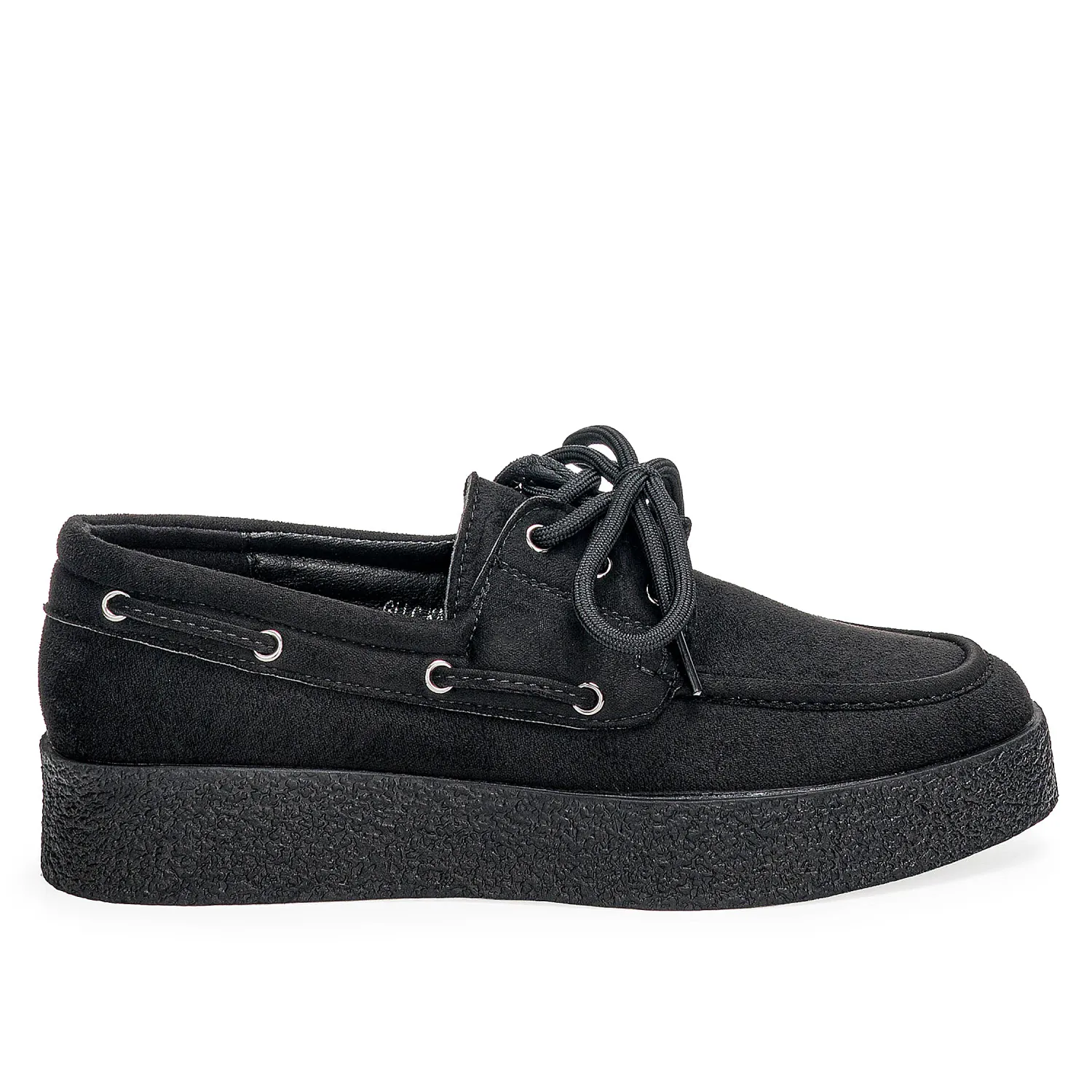 Calzado Platanitos Dama C Kareni color negro | Platanitos