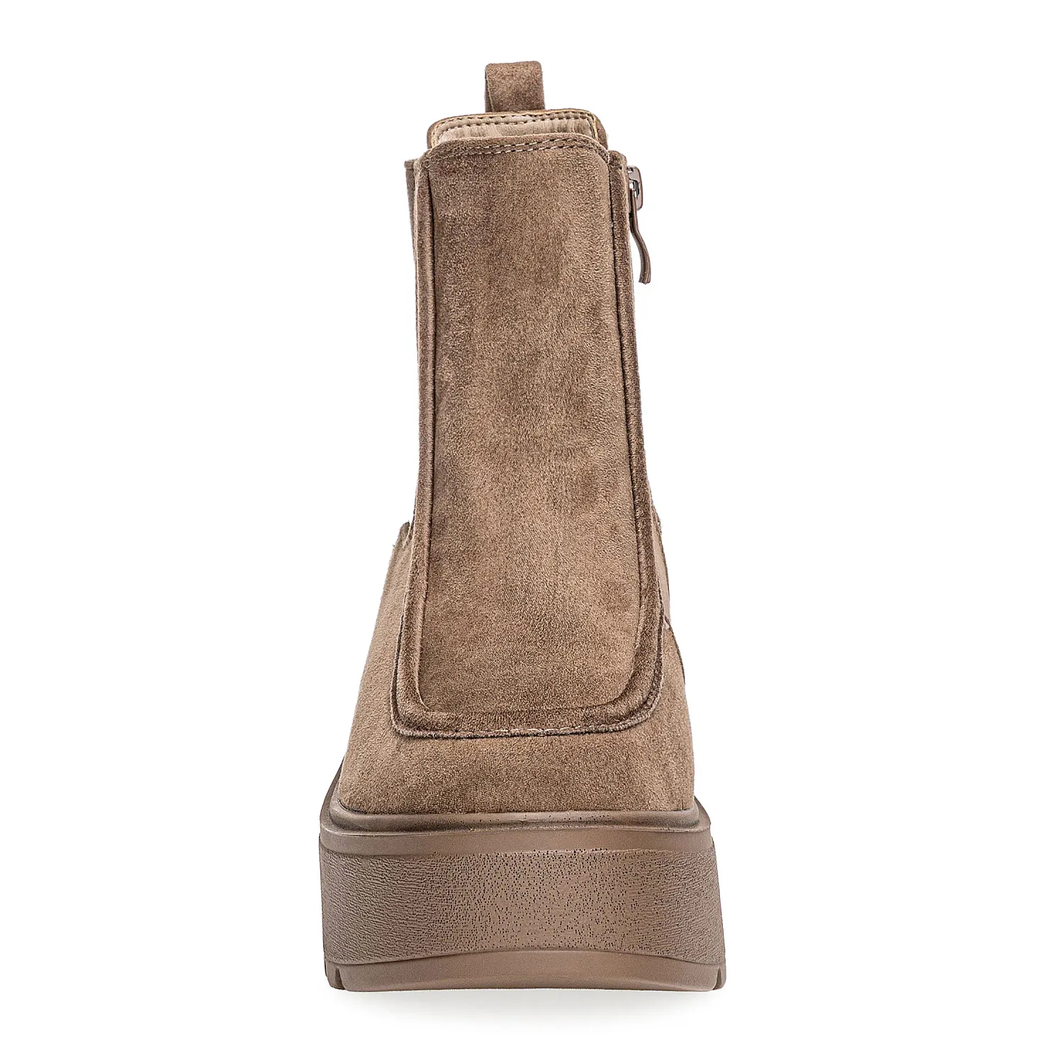 Botin Platanitos Dama Btw Selena color beige oscuro | Platanitos