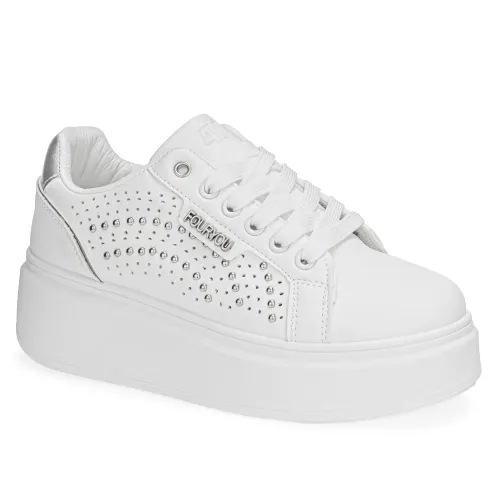 Just4u Blanco de Mujer modelo Zapatilla Dama Z Diana blancos sintéticos mujer 2025091101542865663 Sintético Sintético