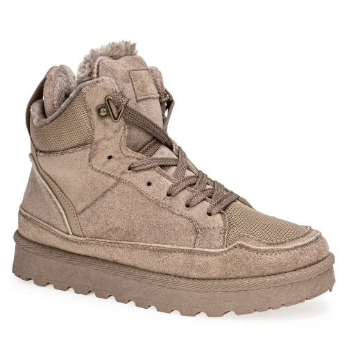 Platanitos  de Mujer modelo Botin Dama Bt Yuly topos textiles mujer 2025091101542865771 Textil Sintético