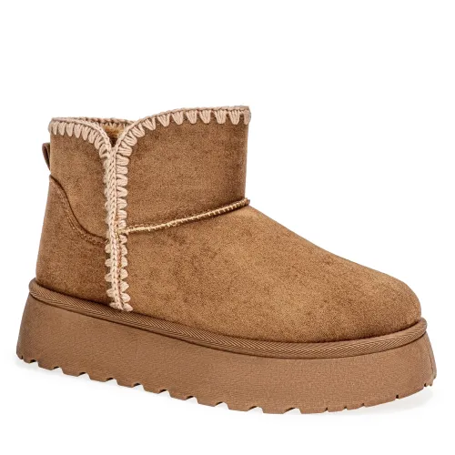 Platanitos  de Mujer modelo Botin Dama Btchun York cameles textiles mujer 2025091101542865897 Textil Sintético