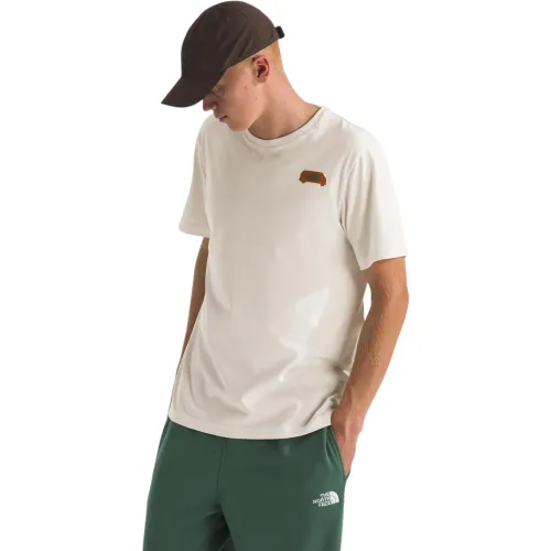 The North Face Marfil de Hombre modelo Polo Urbano Hombre M Ss Outdoor Graphic Tee huesos hombre 2025091200152005363  