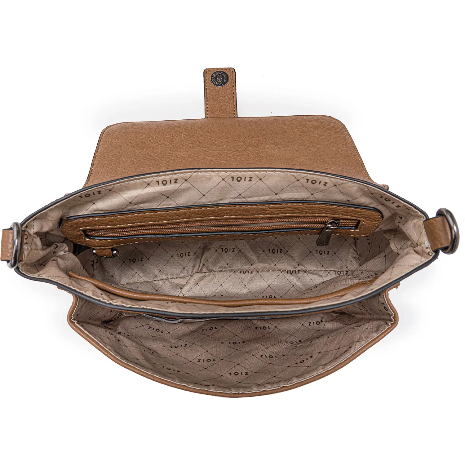 Morral Ziol Casual Mujer Serafina color cafe medio | Platanitos