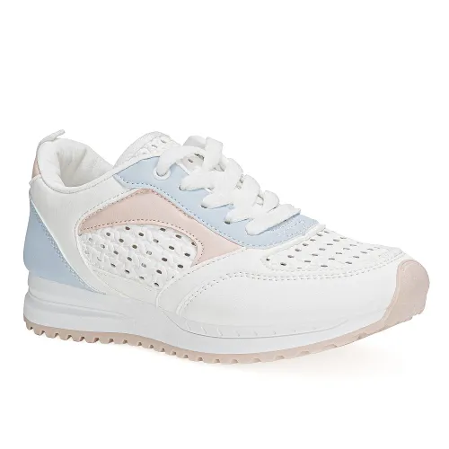 Just4u Blanco de Mujer modelo Zapatilla Dama Z Aubrey sintéticos mujer 2025091220031322235 Sintético Sintético