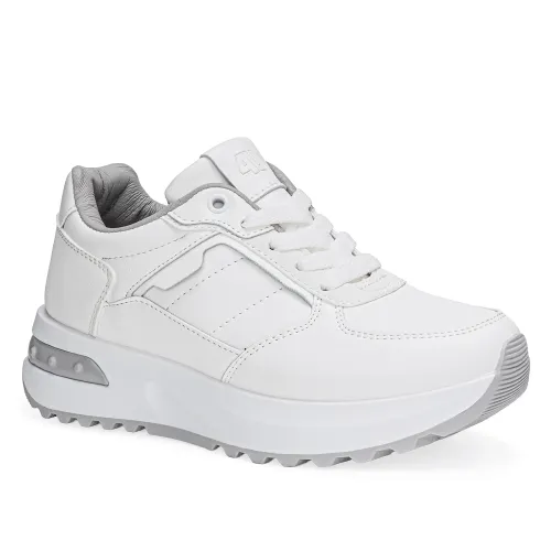 Just4u Blanco de Mujer modelo Zapatilla Dama Z Mileici blancos sintéticos mujer 2025091220031322379 Sintético Sintético