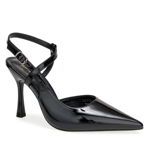 Platanitos Negro de Mujer modelo Calzado Vestir Dama Cv Zaha negros sintéticos mujer 2025091220055547023 Sintético Sintético