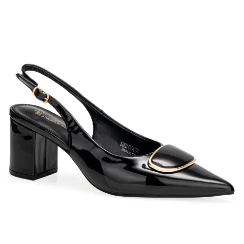 Platanitos Negro de Mujer modelo Calzado Vestir Dama Cv Anta negros sintéticos mujer 2025091220055547059 Sintético Sintético